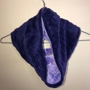 Triple Flip Minky Neck Warmer